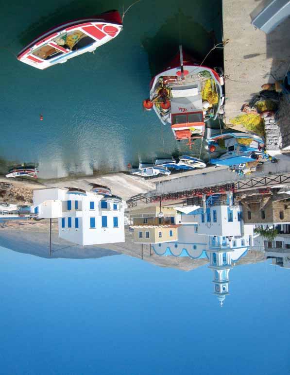 Greece Dodecanese Islands Dodecanese The islands of the Dodecanese are the furthest grouping from the Greek mainland, and hug the Turkish coastline so closely that in some places one could seemingly