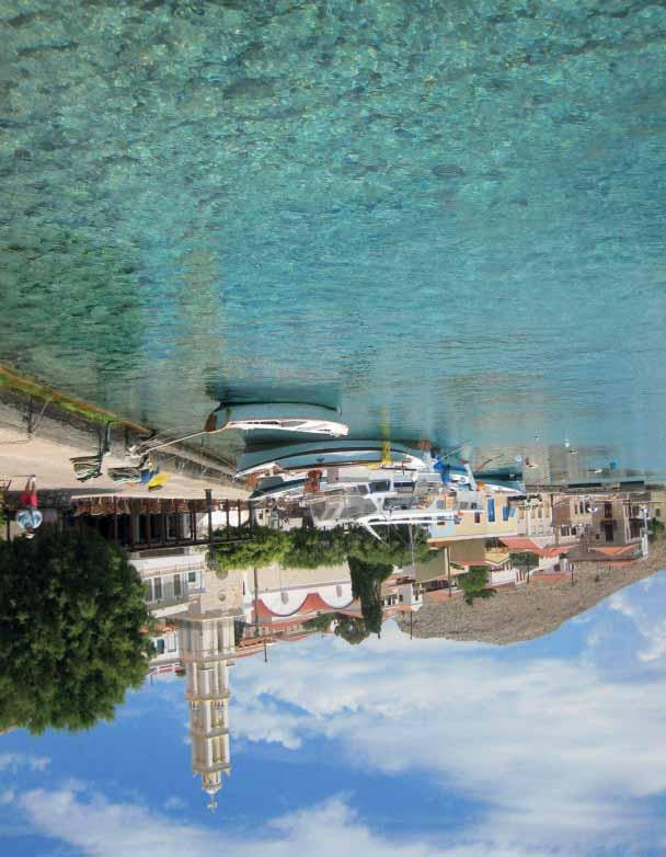 Greece Dodecanese Islands Halki Halki Monastery of St John Chorio Emborio Pondamos Beach Tiny Halki is the closest island to Rhodes, just 6 kms off its western coast, and you will not find a better