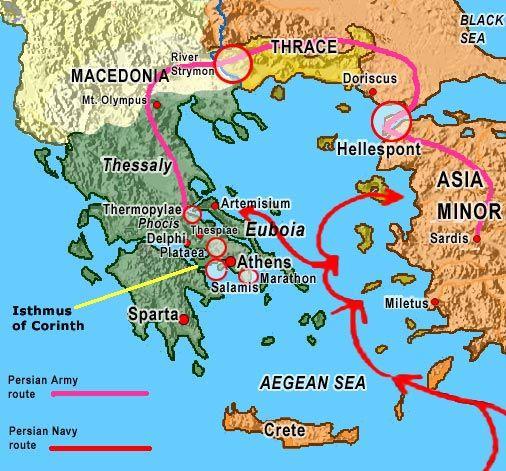 Kathryn Treacy AP World History, Period 4 : Classical Civilizations State-Building, Expansion, and Conflict: Persian Wars The failed revolt led to the Persian Wars, two Persian attacks on Greece in