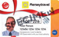 Free Travel Passes National Travel Passes Merseytravel national passes are valid on: Mersey Ferries cross river services (not River Expolorer Cruises), Merseyrail trains within Merseyside and as far