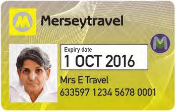 Merseytravel Local Travel Pass for Older People The Merseytravel local travel pass is valid on all buses, trains and ferries in Merseyside.
