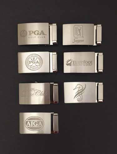 CUSTOM ENGRAVED BUCKLE DISPLAY FOR ONE-SIZE-FITS ALL BELT 6082510 35 mm OSFA ( up to 44 ) Genuine leather belt with custom engraved buckle in silver finish 201 7.