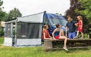 The quality materials and the extremely resistant structure guarantee the functionality and sturdiness of the product already appreciated by campers.