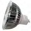 6W Used to replace the traditional G4 halogen bulbs, it has x6 super bright LEDs and a luminous flux of 120 lumens.