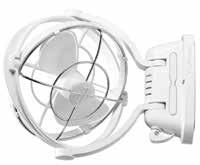 All of the fans can be either surface or flush mounted and are available in black or white.