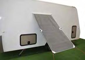 > Used on the offside of the camper for extra shade and privacy > No poles required with a height of 2050mm > Suitable for use with most popular brands of camper vans > Huge 3 year warranty 200-09300