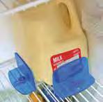 The Fridge Brace helps to keep cartons upright to reduce the risk of messy spills. Comes in a pack of 2.