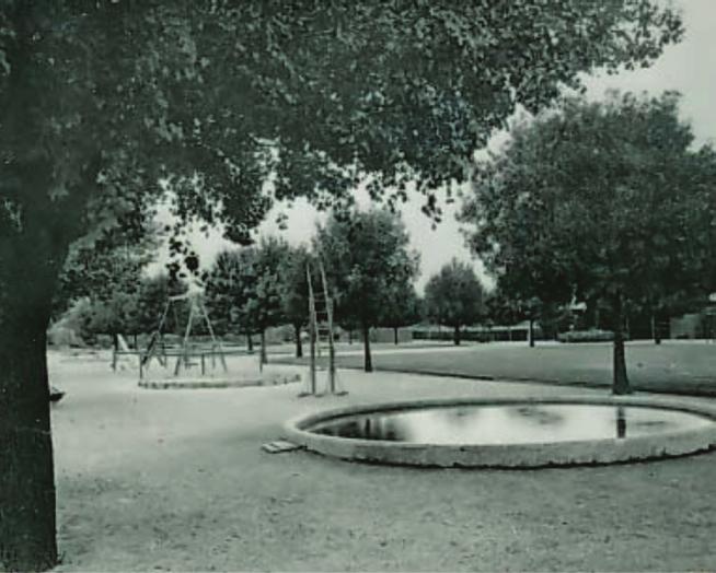 The original shelter sheds, signage and early tree plantings are the remaining historical elements of these playgrounds.