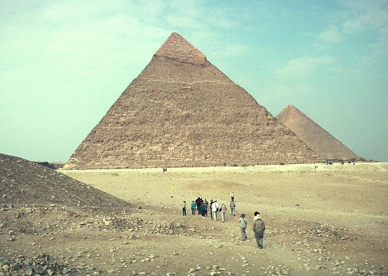 Old Kingdom Architecture: Additional Giza Structures Chefren Followed the Great Pyramid in