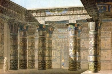 Middle and New Kingdom: New Kingdom Mortuary Temples Thebes Temple of Amun Features two giant obelisks that were created for visual