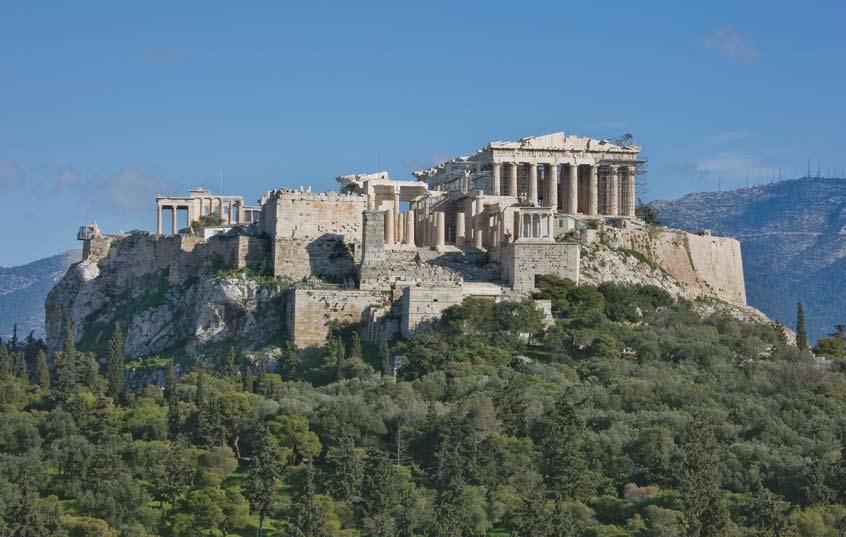 1. View of the Acropolis from the Pnyx after
