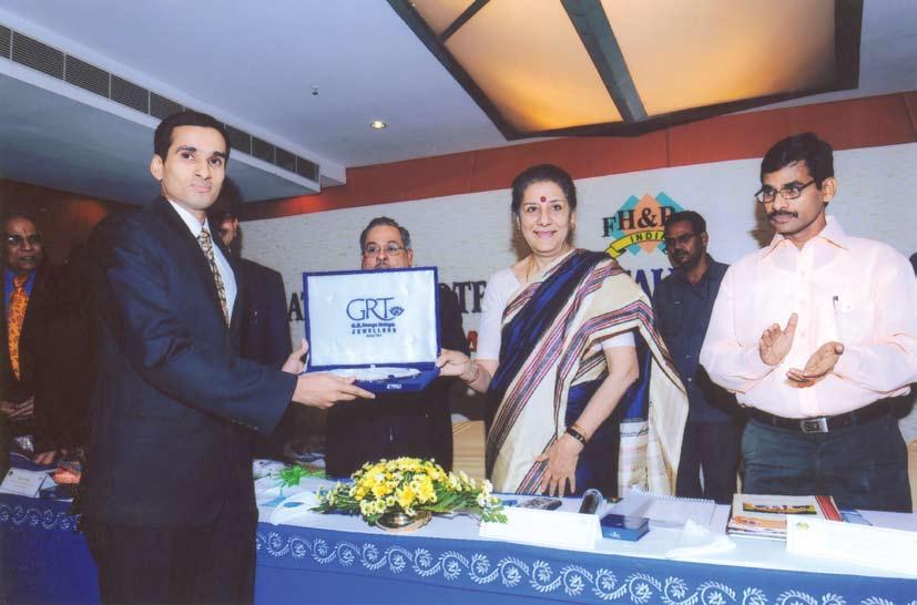 FHRAI Annual Awards The Union Minister of Tourism and Culture; Smt Ambika Soni inaugurated the Federation of Hotel and Restaurants Assocaiton of India (FHRAI) award function and also distributed the