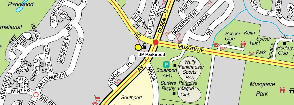 Adjacent Land Uses: North: Residential, Commerical East: Southport AFC, Sporting Fields, Residential.
