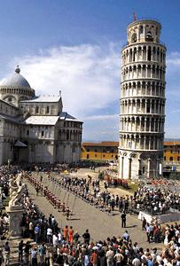 The Leaning Tower of Pisa The Leaning Tower of Pisa is a bell tower. It is located in Pisa, Italy.