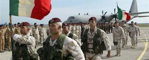 Italian Armed Forces Italy s armed forces include the army, navy, air force, and