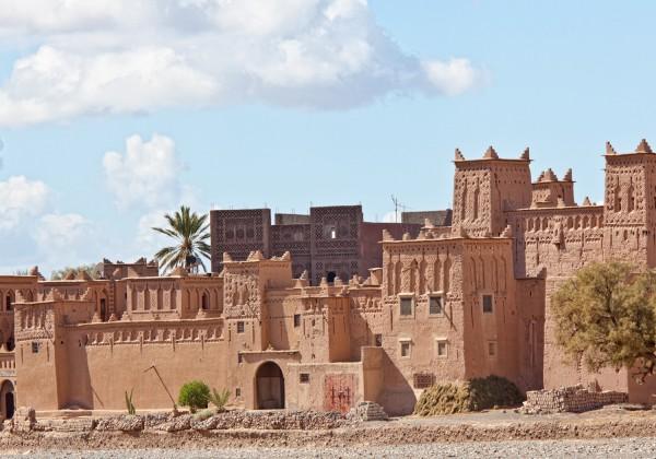 Bahia Palace and Koutoubia Mosque Ouarzazate - home to Morocco's film industry Todra Gorge - towering 300m high rose red canyon The Sahara Desert - Erg Chebbi sand dunes Merzouga - Berber village and