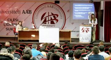 30 dhjetor 2014 Në AAB u mbajt prezantimi për programin Kosovo UGRADE Përfaqësuesit e projektit Kosovo UGRAD Program para studentëve të AAB-së e kanë prezantuar mundësinë e përfitimit të bursave