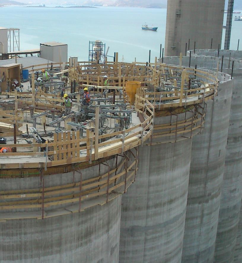 construction, erection & cladding, Lafarge Cement plants, Halkida & Mylaki, Central Greece PPC, low voltage