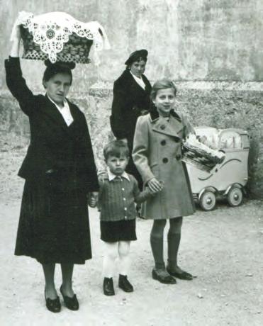 Žegen v Kranju leta 1939. Easter blessing in Kranj in 1939.