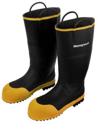 Honeywell Ranger Series Rubber Boots The lightest weight rubber boots in fire service are engineered to maximize agility and durability: Honeywell boots last.