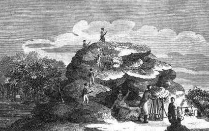 HISTORY: Captain Benjamin Church captured Chief Anawan, a Wampanoag sachem and advisor to King Philip, at Anawan Rock in August 1676.
