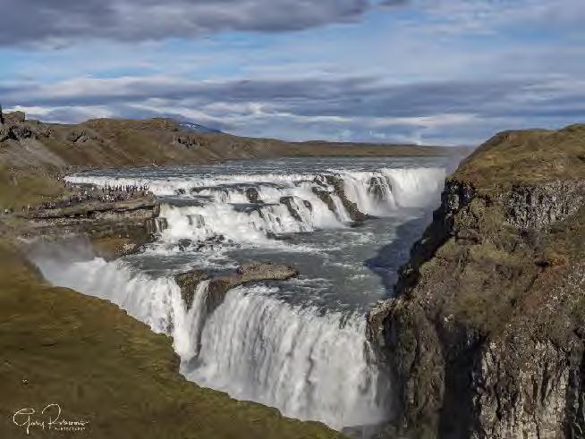 Gullfoss is one of the most popular tourist attractions in Iceland.