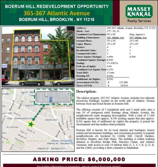 Atlantic Proposed Avenue Boerum properties Hill Historic are being District marketed Expansion