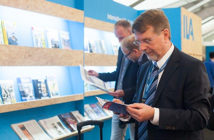 Communication & Marketing PRESS SERVICE THE ILA ORGANISERS CAN ASSIST YOU WITH THE PLANNING AND EXECUTION OF YOUR FAIR-RELATED PRESS WORK.