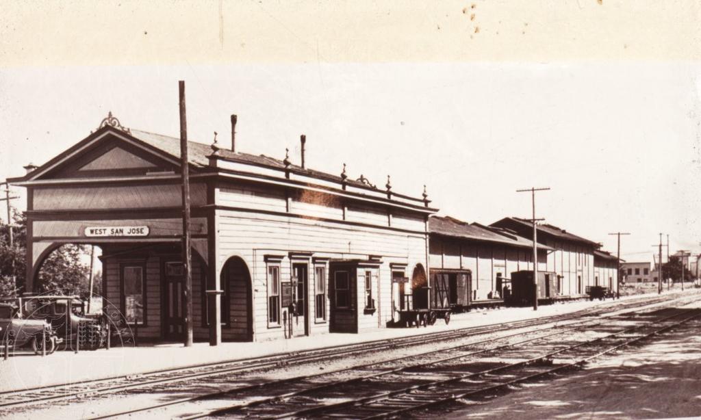 [89] South Pacific Coast Railroad Station. In 1876, Senator James G. Fair and Alfred E.