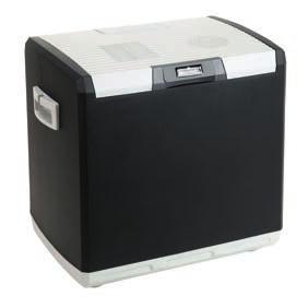 Grey AC/DC Cooler 24L 18444 ITH A CAPACITY OF 24 LITERS, IT CAN HOLD 5 1.5 LITER BOTTLES VERTICALLY ACCORDING TO THE MODEL. EASY OPENING AND CLOSING (AUTOMATIC LID LOCKING SYSTEM).