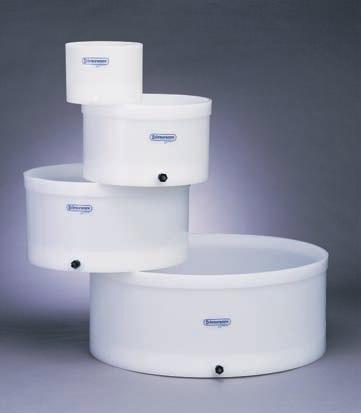 A Custom sizes available upon request. table-top Buchner Funnels Filter Large Volumes Quickly Polyethylene funnels with your choice of Fritware or Perforated filter plate.