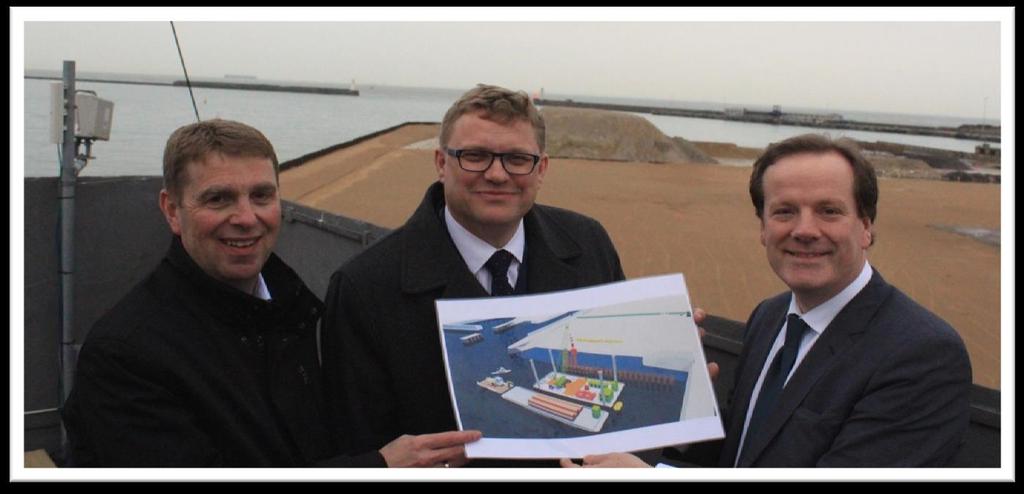 CREATING A LASTING LEGACY FOR LOCAL JOBS The Port of Dover's flagship DWDR development pledge to create lasting skills and quality employment opportunities for local people has begun.