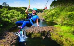 UMAUMA EXPERIENCE ZIPLINE Zipline Waterfall Adventure Adult: Ages 3 & Up $196.