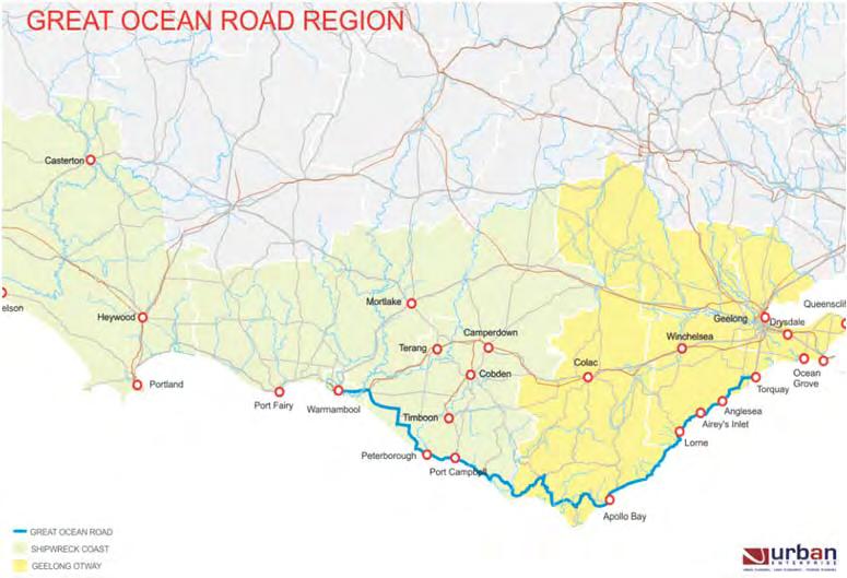 1. THE GREAT OCEAN ROAD REGION 1.1. DIVERSE AND ACCESSIBLE REGION The Great Ocean Road Region is one of Australia s iconic tourism destinations.