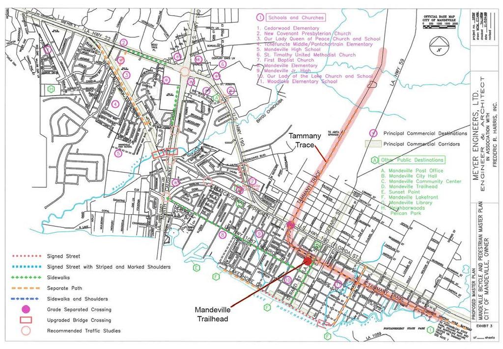 Appendix D: Excerpt from 2007 City of Mandeville Bicycle and Pedestrian Plan Retrieved from: http://www.