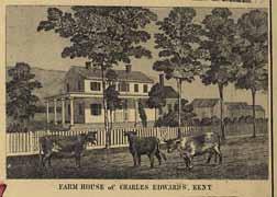 Farm House of Charles Edwards, Kent Map
