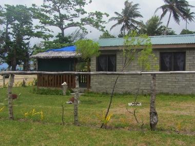 the Nguna side of Pele Island.