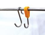 4mm) S Hook (3/ ) Item No. 94N95 J Hook (3/ ) Item No. 94054 ABS plastic Hook: Stainless Steel 304 Opening size: 13 mm L54 x W24 x D mm Multi-Purpose Rail (3/ ) Item No.