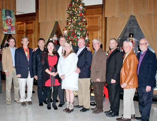 Carpenters Teamsters Local 453 Chamber Holiday Reception Thank You to Our Sponsors Pictured from the left: Front Row: Stu Czapski, Chamber of Commerce Thomas Butcher, Potomac Edison Dr.
