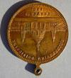 Category: 1894 World's Fair in Antwerp Belgium (90 to 90) Lot # 90 - Brass Medal Pendant with loop at top.