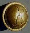Size: 5/8" diameter by 7/16" thick. Condition: Stanhope is Excellent. Charm is Extremely Fine. Estimate: 0-5 5 Lot # 31 - Brass Columbian Guard's Uniform Button.