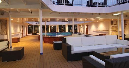 POOL DECK COMPASS CLUB POLARIS RESTAURANT YOUR EXPEDITION INCLUDES ASHORE: Introductions to local people and customs Sightseeing Museum