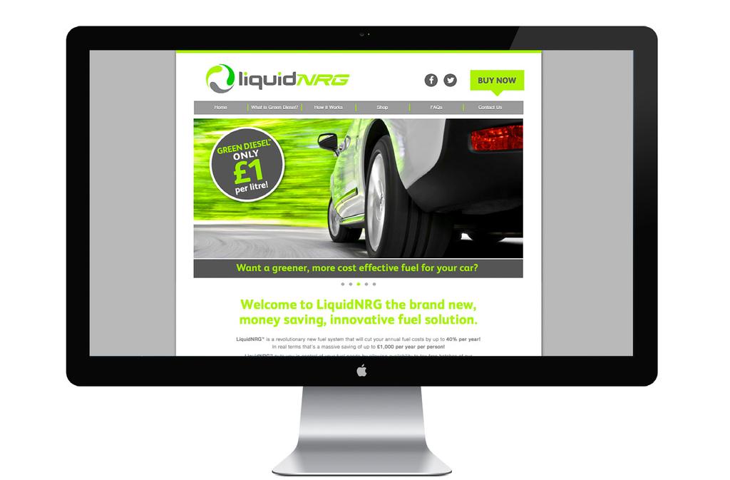 digital LiquidNRG website