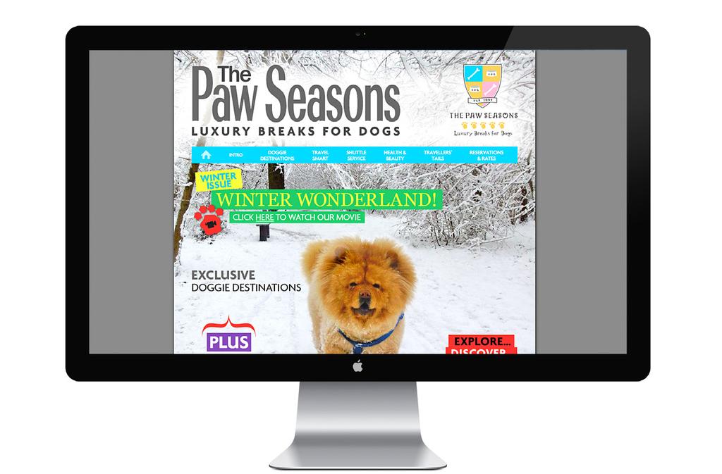 digital The Paw Seasons website