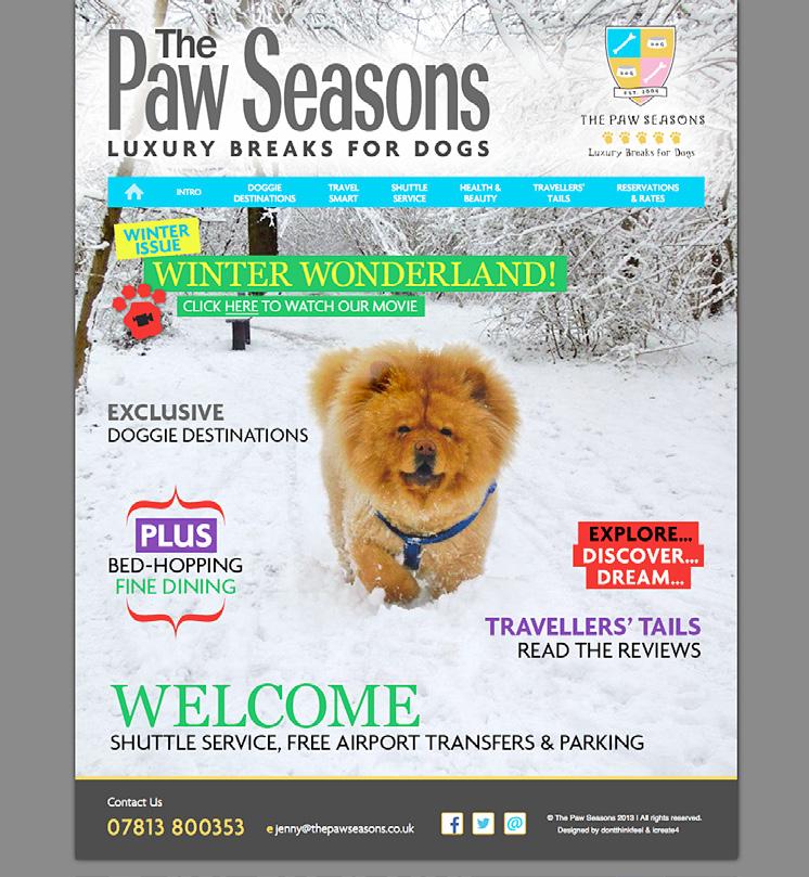 digital The Paw Seasons website