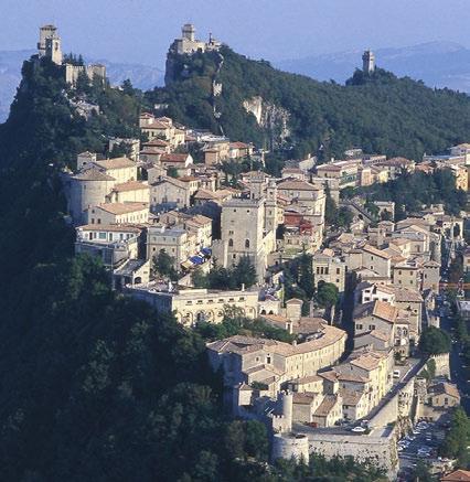 SAN MARINO The Most Serene Republic of San Marino is a must-see destination for lovers of history and for those who love picturesque panoramas.