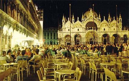 walking tour of Venice Visit the Piazza San Marco, the lively heart of the