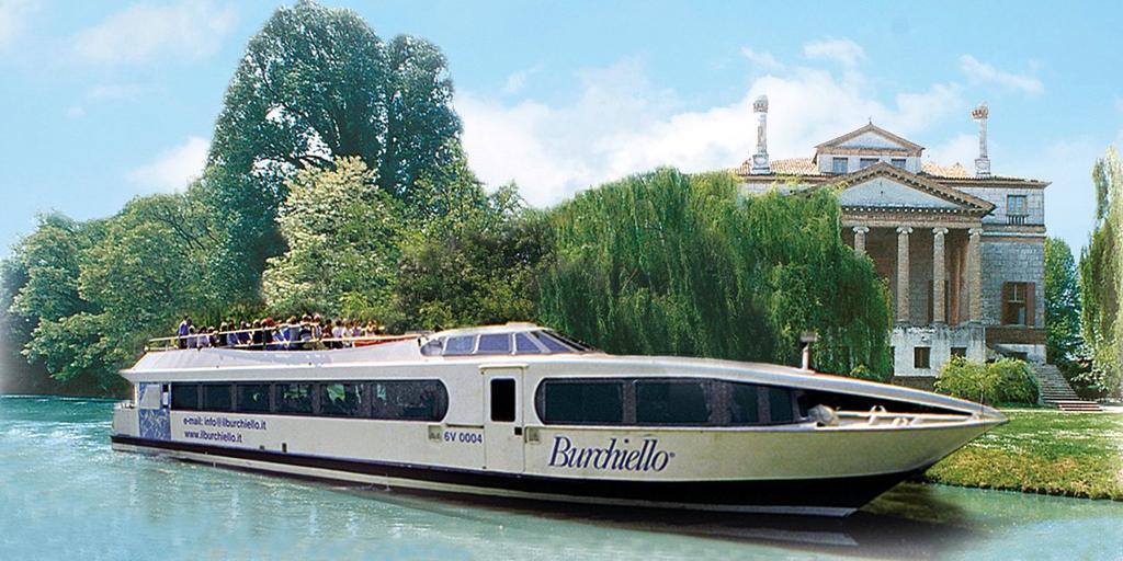 (B, D) Il Burchiello A romantic cruise among the Venetian Villas of the Brenta Riviera, a trip through art and history.