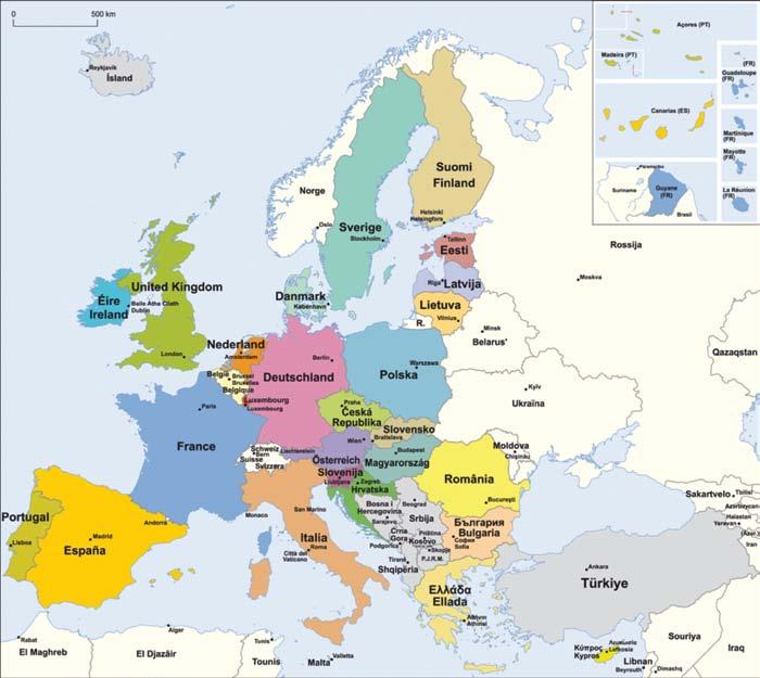 The EU has continually expanded since European integration first began and now comprises 28 Member States.