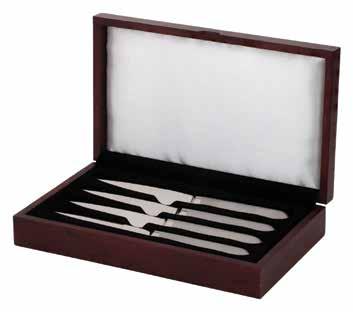 all new 17 Saratoga TM Steak Knife Box Sets 0527S Ultimate TM Steak Knives in Saratoga TM Box.
